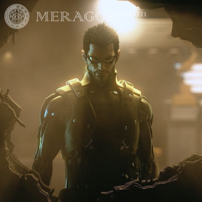 Deus Ex baixar foto em sua foto de perfil Todos os jogos