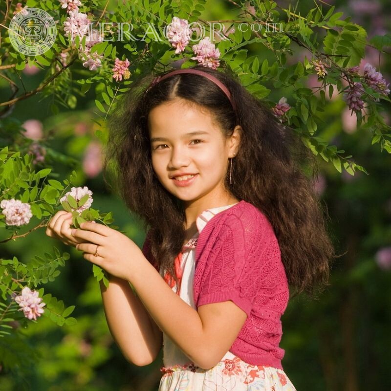 Photo chez une fille de 10 ans Petites filles Infantiles Beaux