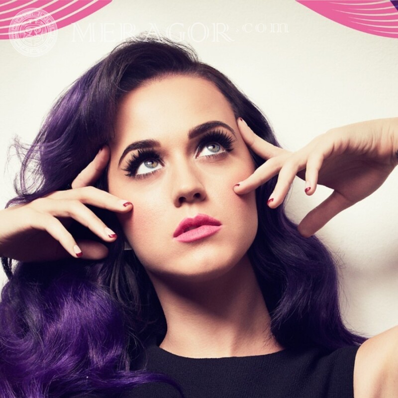 Katy Perry download photo on profile Celebrities Girls Women For VK