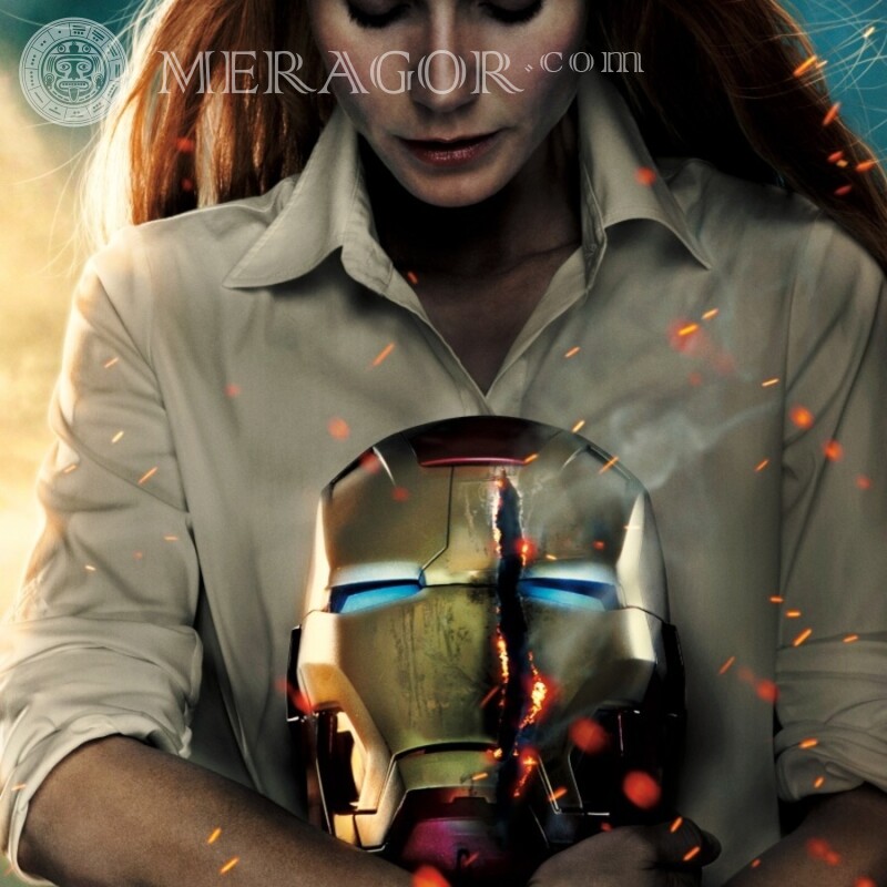 Girl from the movie Iron Man on the profile picture From films Girls