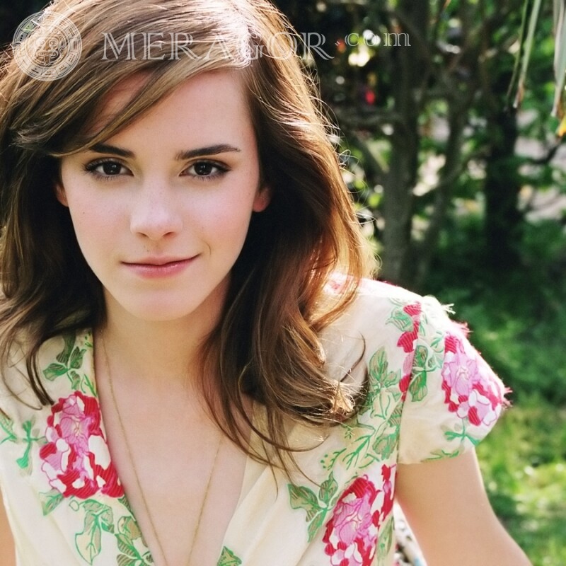 Foto de Emma Watson para foto de perfil Celebridades Meninas adultas Para VK Belas