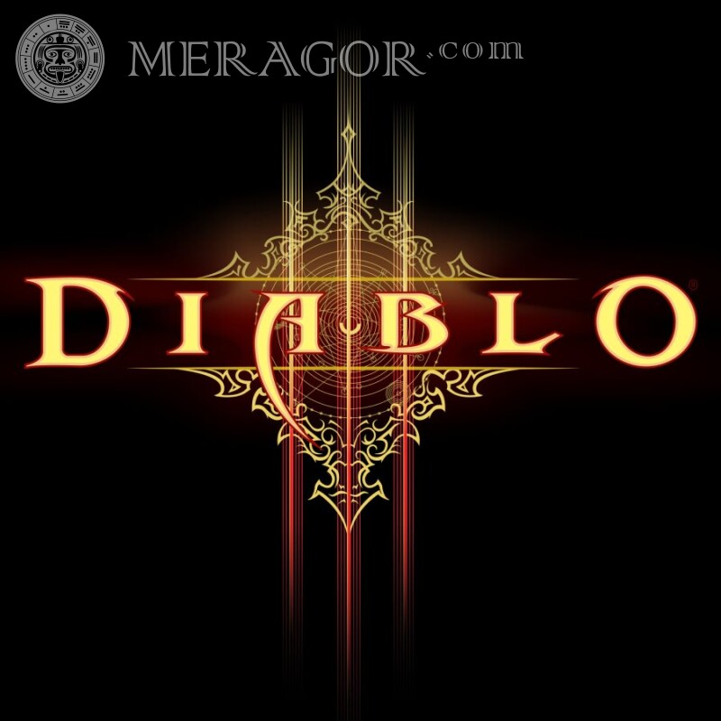 Laden Sie den Avatar für Diablo herunter Diablo Alle Spiele Für den Clan