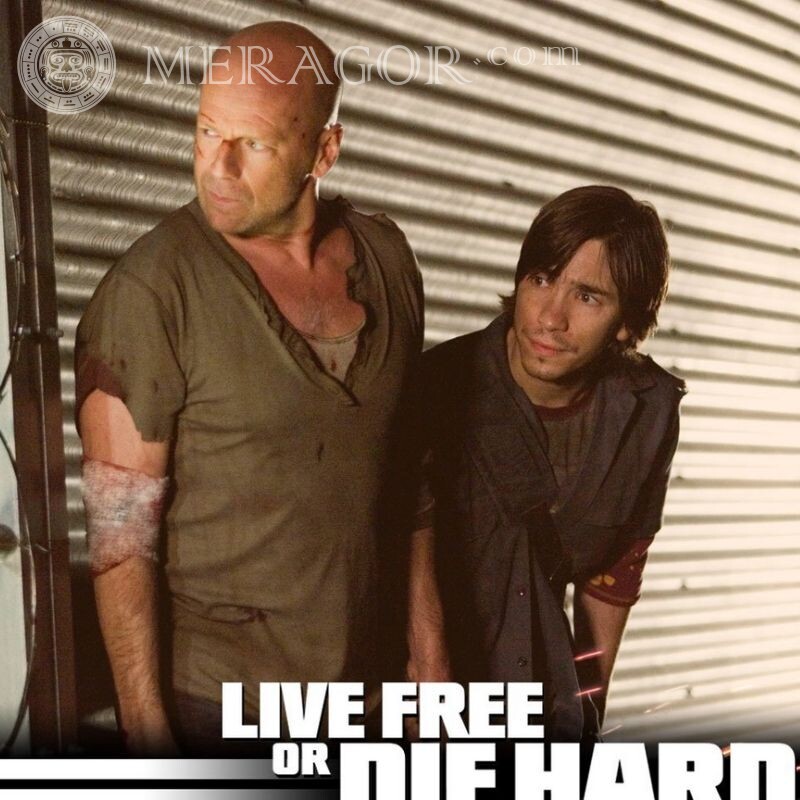 Die Hard 4 Bruce Willis no Avatar Dos filmes