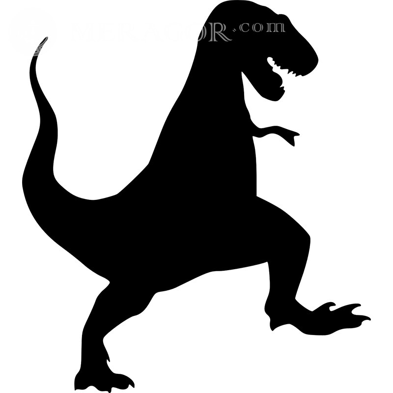 Dinosaurier Rex auf Rechnung Andere Tiere