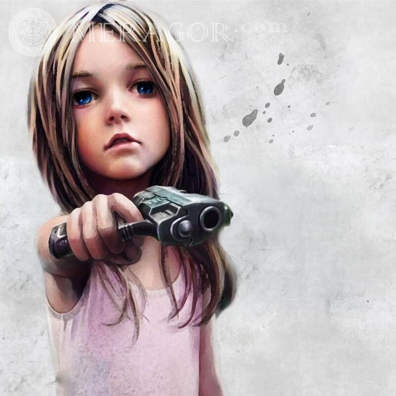 Крутые авы для девочек скачать С оружием Counter-Strike Standoff Девочки