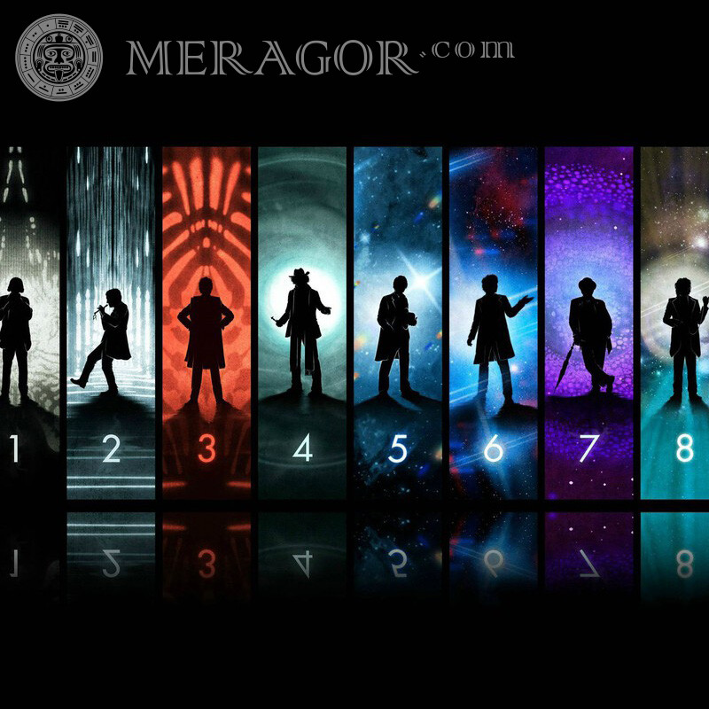 Dr who avatar Silhouette