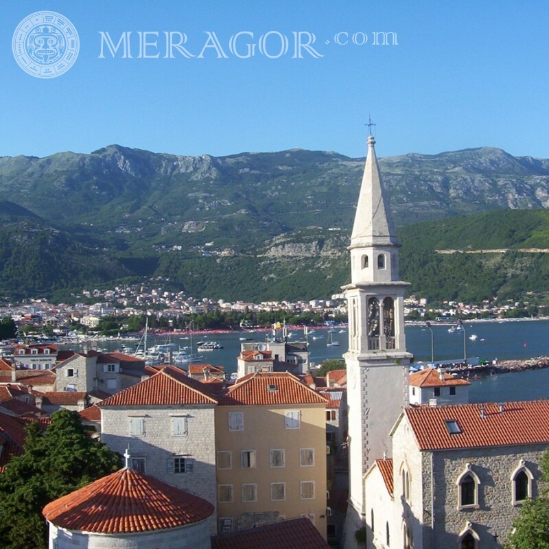 Avatar-Ansichten von Montenegro Gebäude