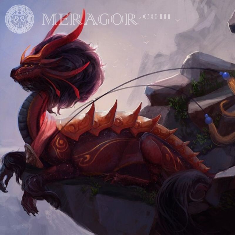Dragones intrépidos en avatar Dragón