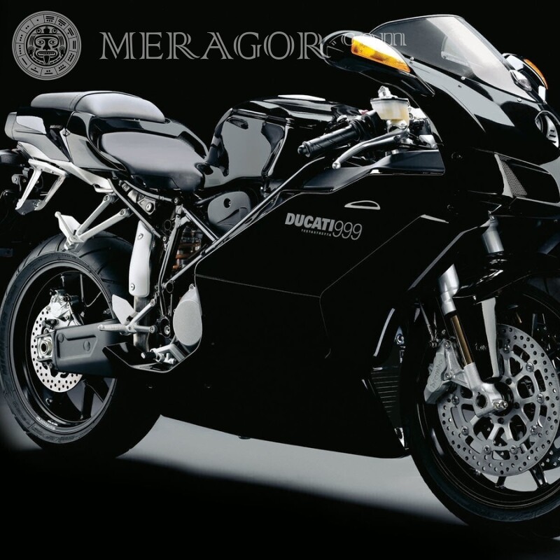 Laden Sie das Foto eines Ducati-Motorrad-Avatars kostenlos für einen Kerl herunter Velo, Motorsport Transport