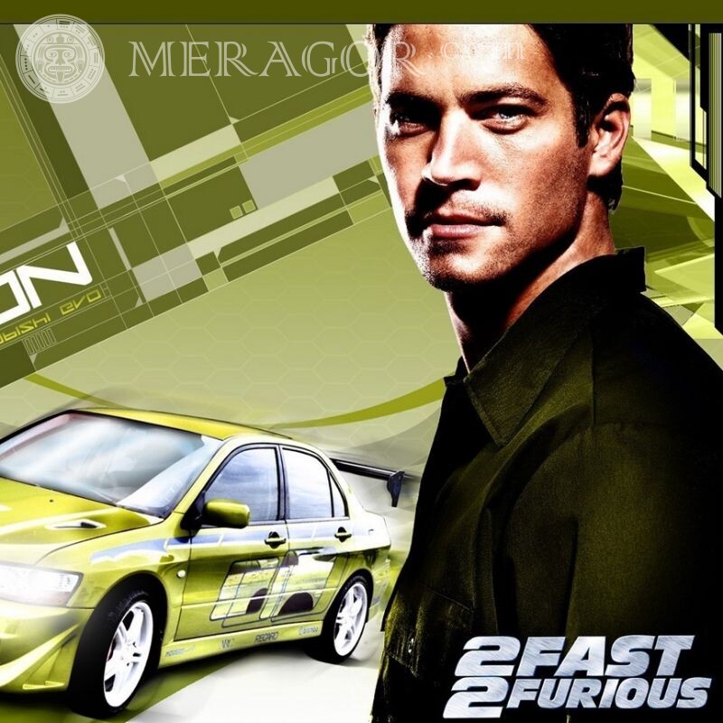 The Fast and the Furious Paul Walker for icon From films Cars