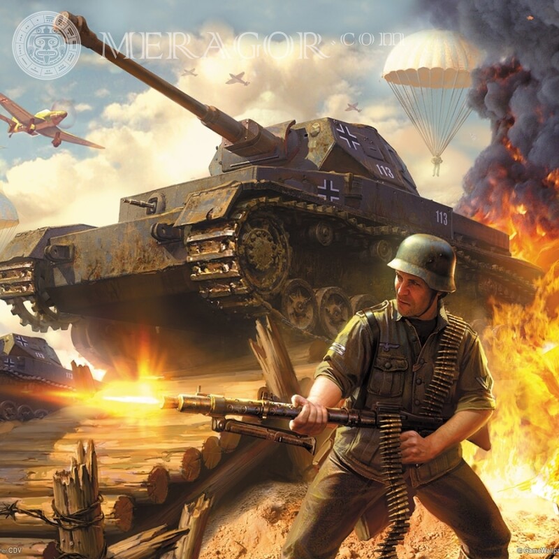 Download a picture from the game Blitzkrieg for free All games