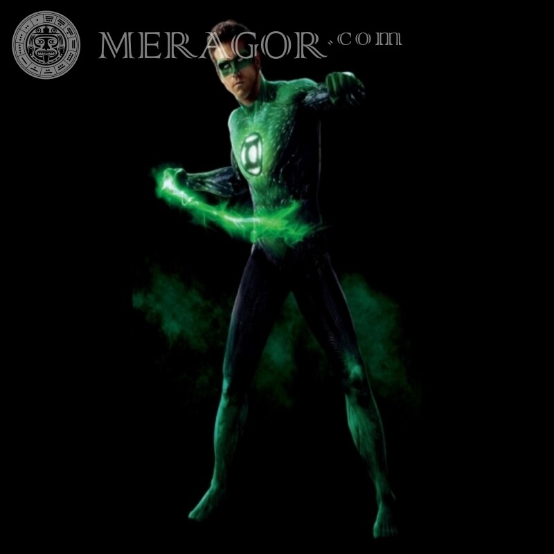 Cool green lantern avatar From films