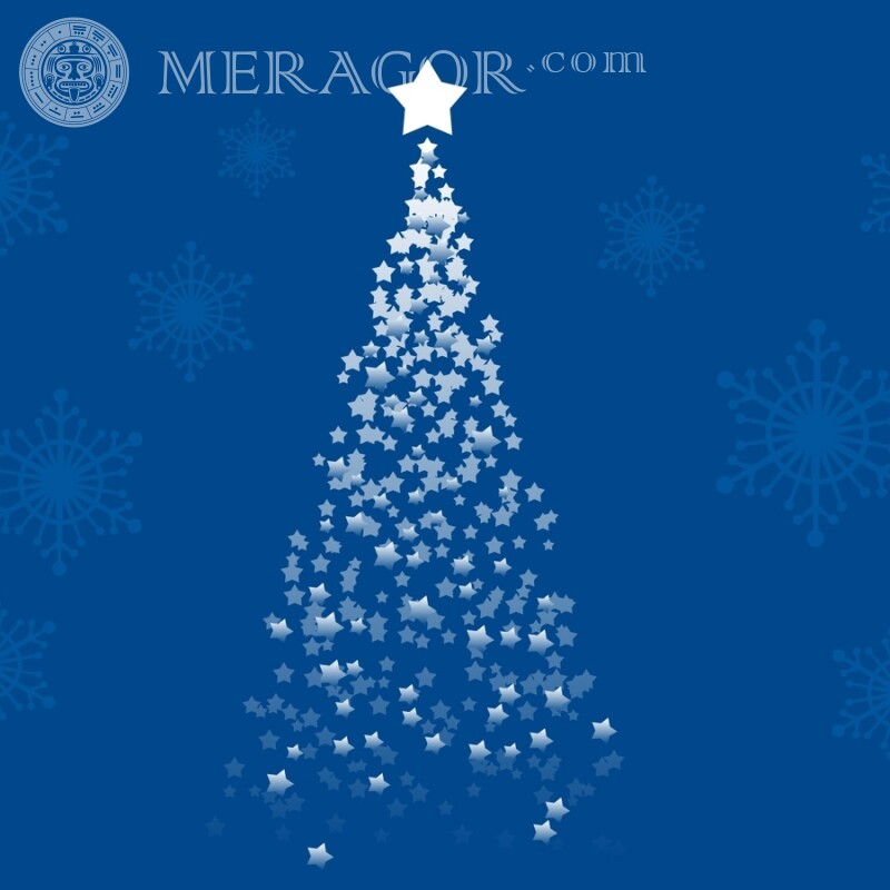 New Year's picture on an avatar download for a girl Holidays New Year