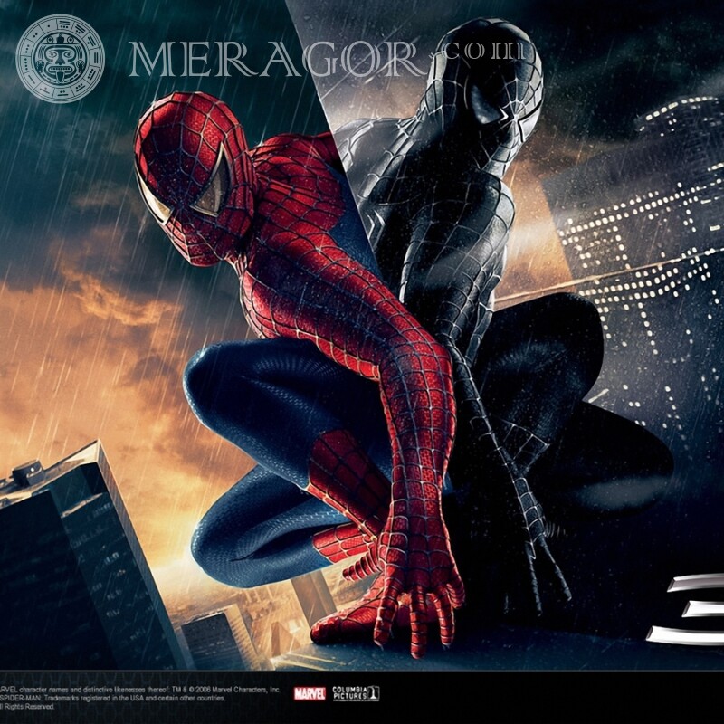 Человек-паук скачать картинку на аву De las películas