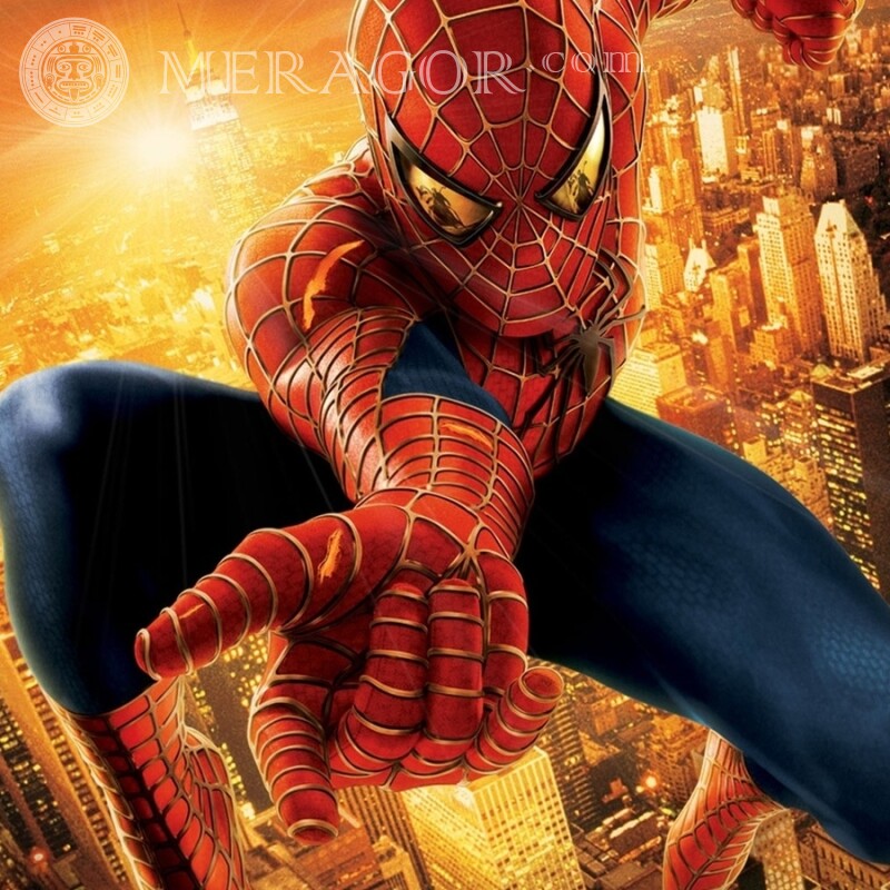 Человек-паук крутая картинка на аву From films
