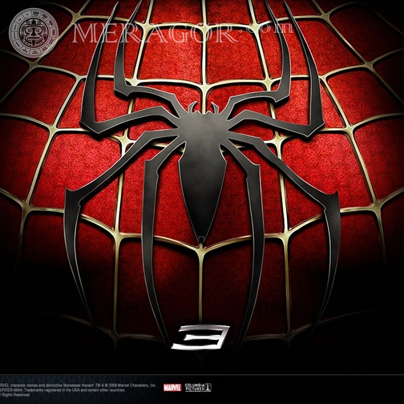 Emblème d'avatar de Spider-Man Des films Logos