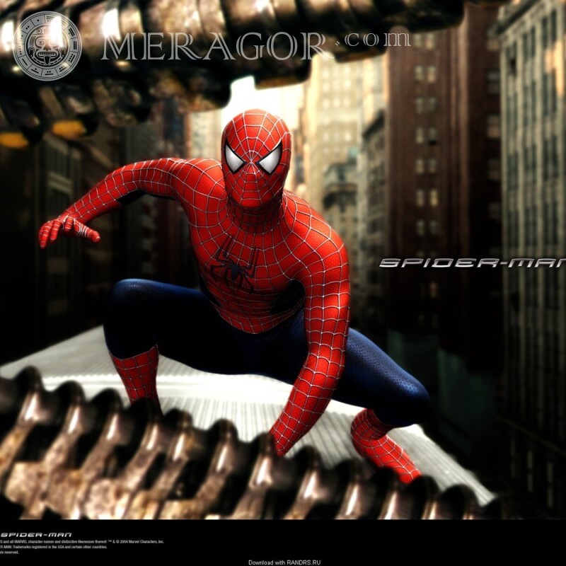 Людина-павук на аватарку завантажити картинку З фільмів
