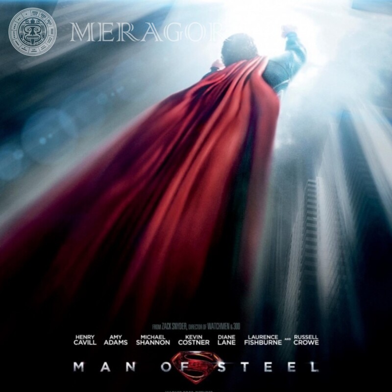 Man of steel picture for profile picture From films