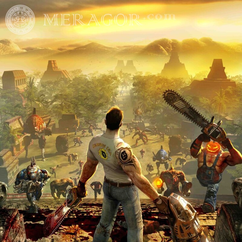 Download picture from the game Serious Sam All games