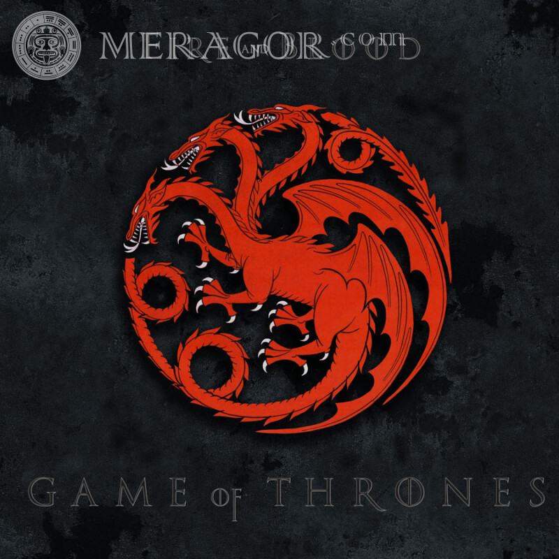 Logo Game of Thrones pour la couverture Des films Pour le clan Logos