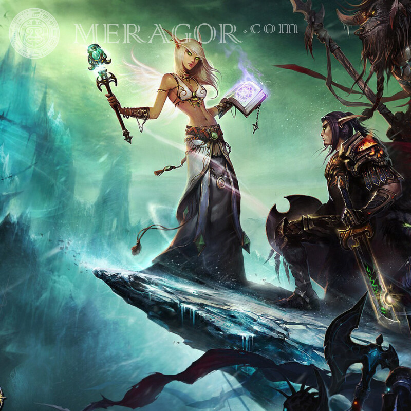 Завантажити картинку World of Warcraft на аватарку World of Warcraft Всі ігри