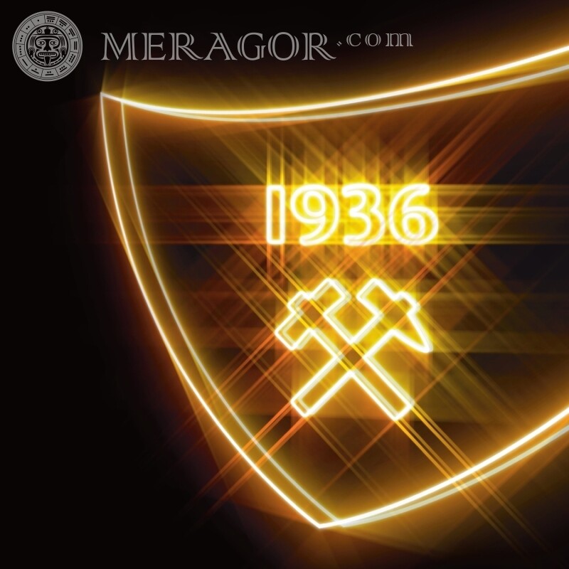 Логотип футбольного клубу Шахтар на аватарку скачати Емблеми клубів Спорт Логотипи