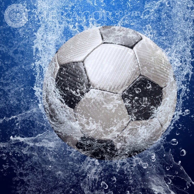 Футбольный мяч на аву Fútbol