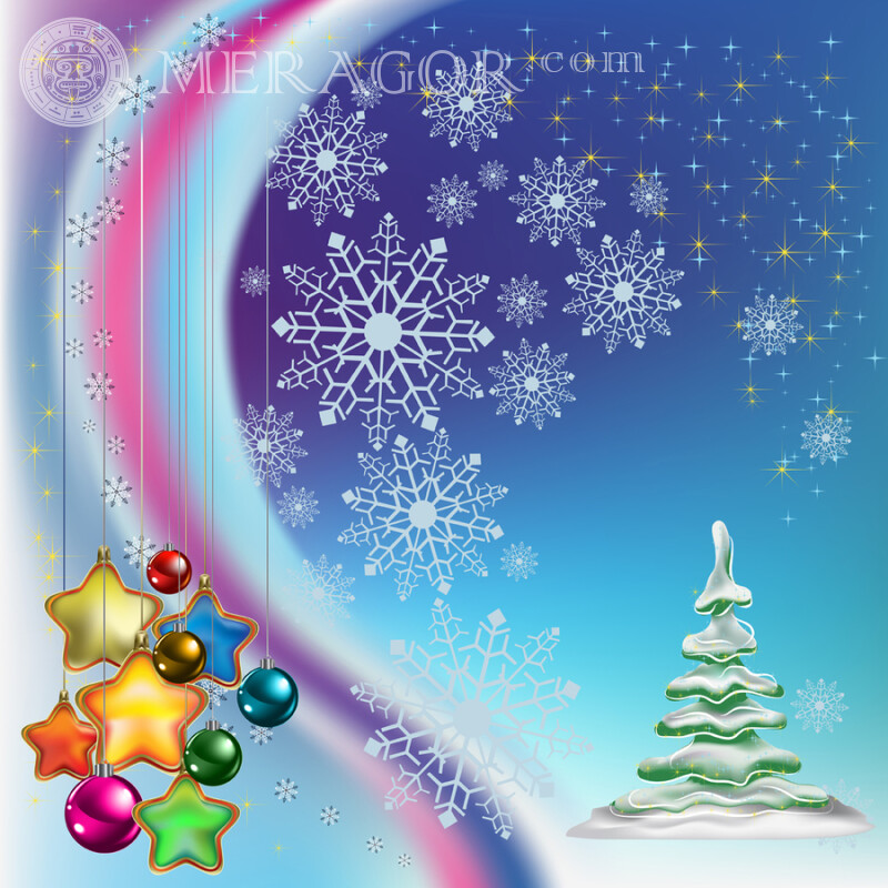 Christmas background for Avatar download | 0 Holidays New Year
