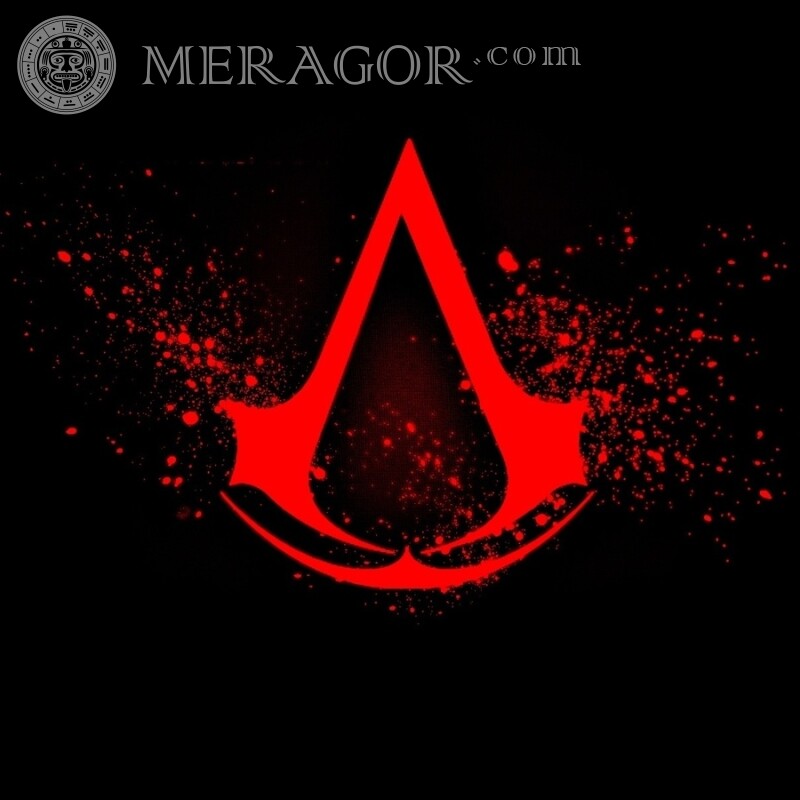 Baixe a foto do assassino para o clã Assassin's Creed Todos os jogos Para o clã