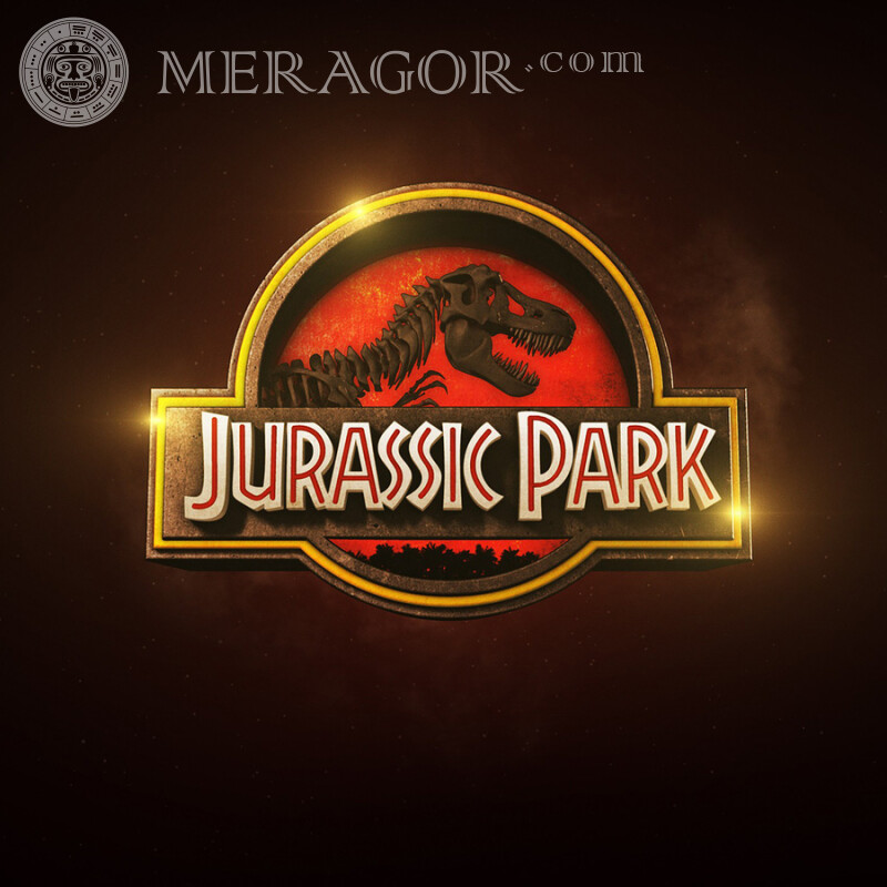 Logotipo de Jurassic Park para foto de perfil | 0 De las películas Para el clan Logotipos