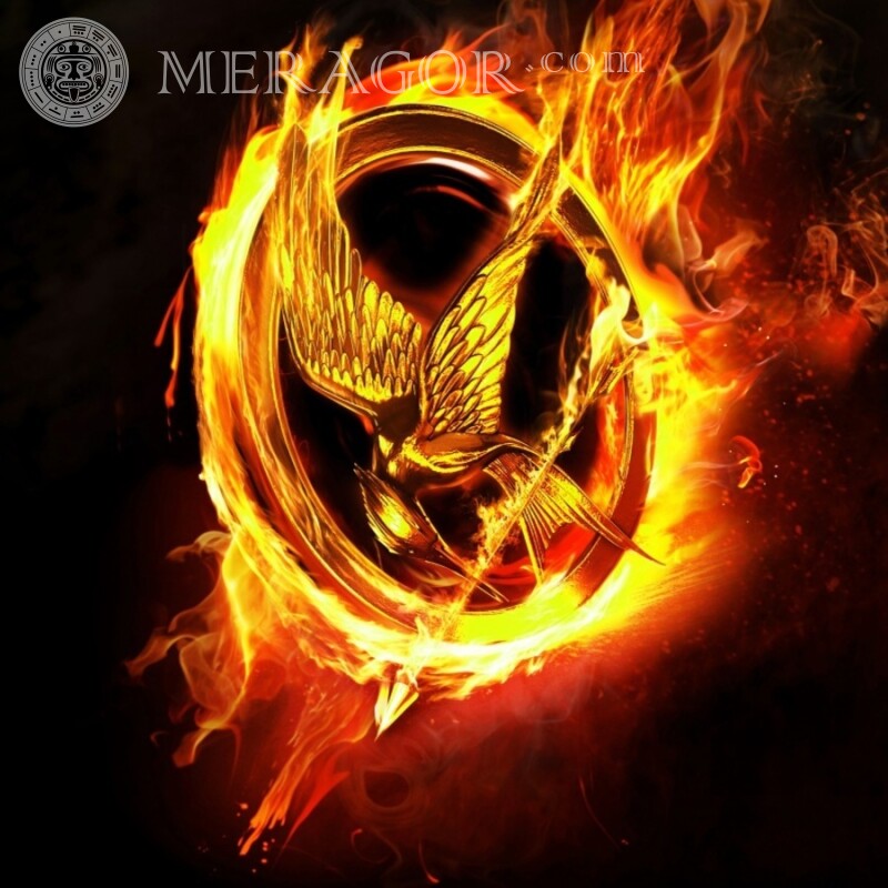 Mockingjay logo for profile picture From films For the clan Logos
