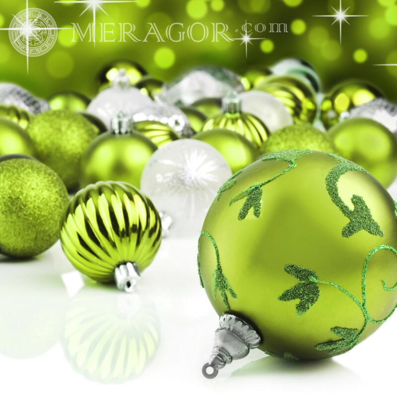 Weihnachtsbild für Ihren Avatar herunterladen Feierzeit Weihnachten Avatare