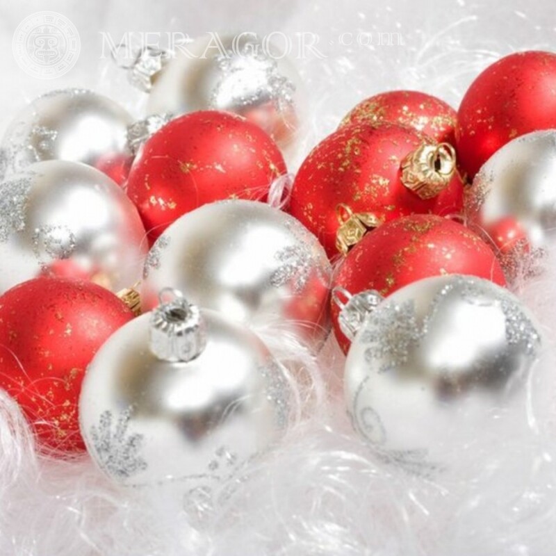 Jouets de Noël sur avatar télécharger sur profil Fêtes de Nouvel an
