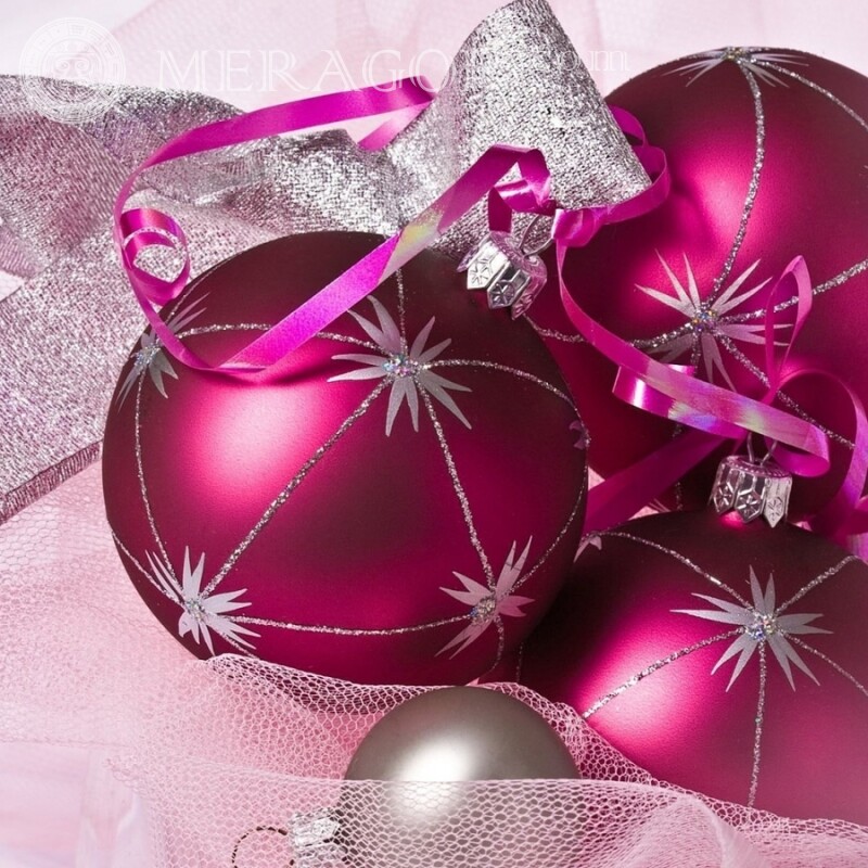 Baixar brinquedos de Natal no avatar do Facebook Feriados Para o ano novo