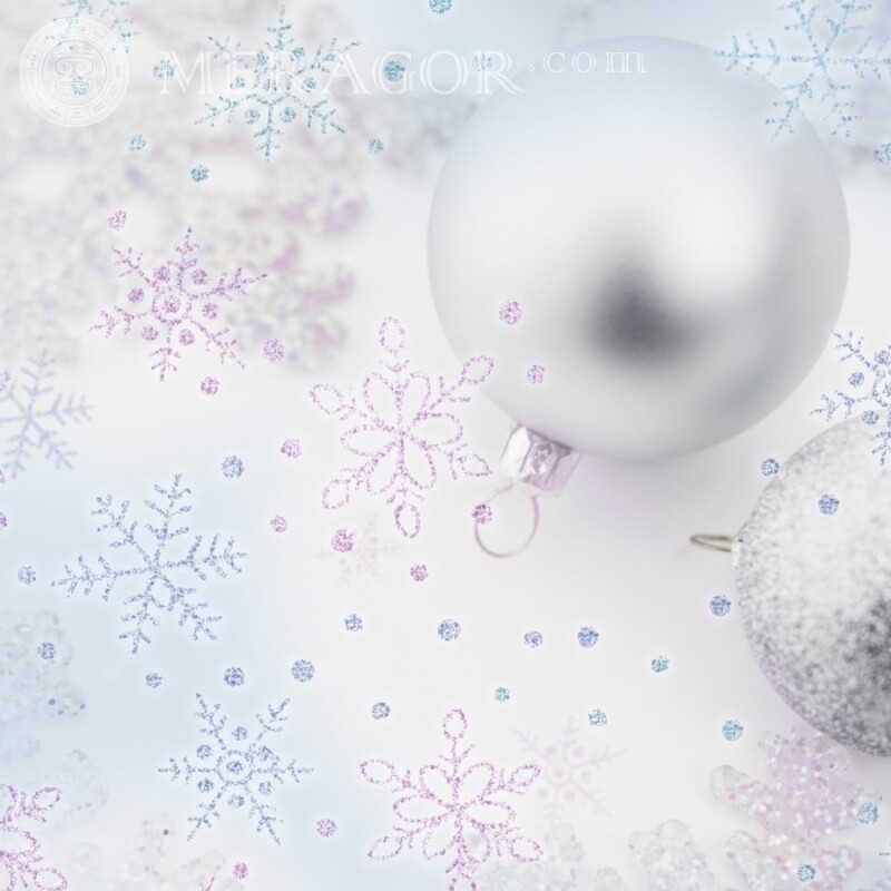 Photo de jouets de Noël sur avatar Fêtes de Nouvel an