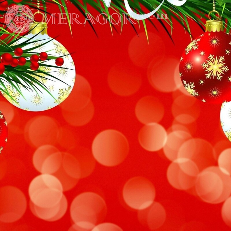 Christmas background for TikTok Holidays New Year