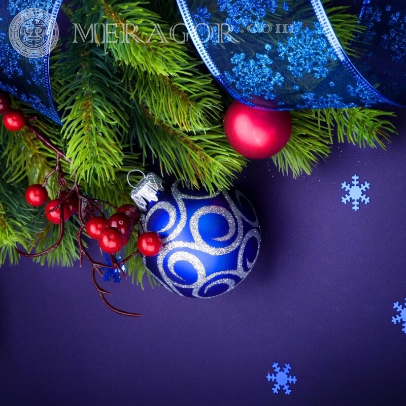 Schönes Neujahrsbild zum Herunterladen von TikTok Feierzeit Weihnachten Avatare