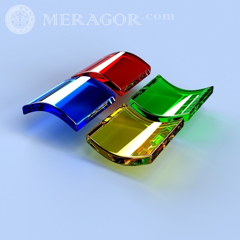 Windows logo for the avatar | 2 Logos Mechanisms
