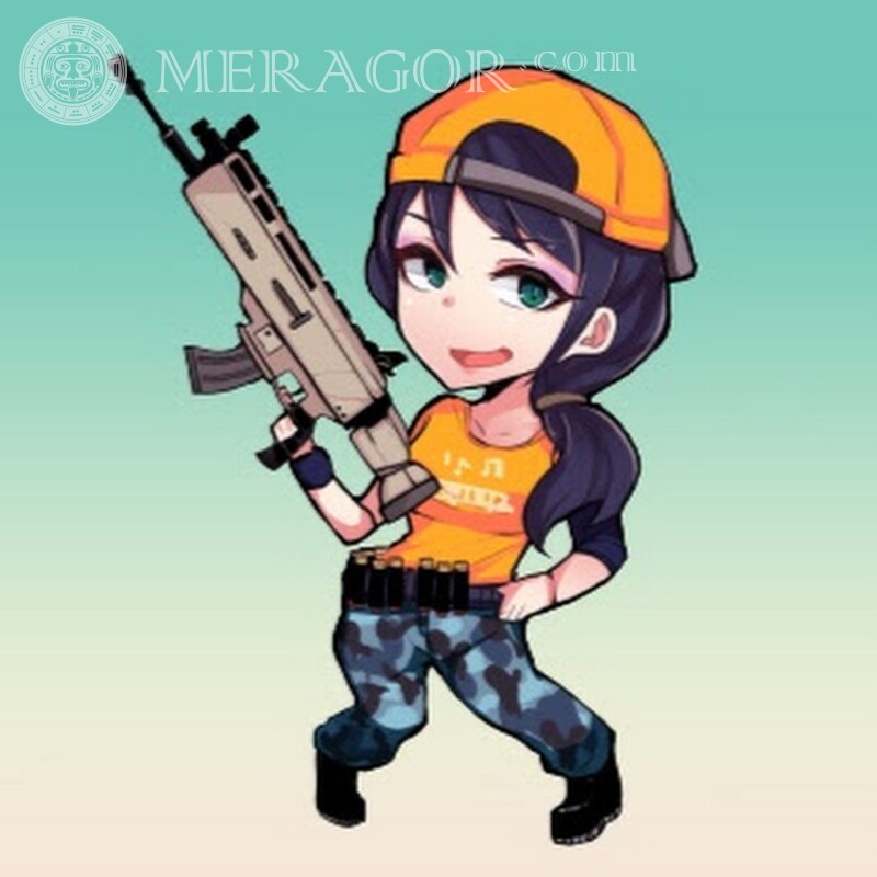 Melhores avatares para garotas de anime Standoff Todos os jogos Counter-Strike