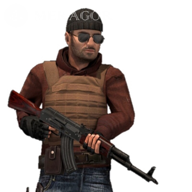 Cool avatars Standoff without background terrorist Standoff All games Counter-Strike