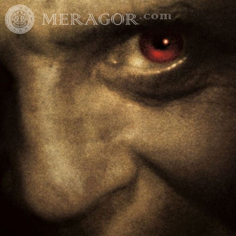 Hannibal Palestrante no avatar Dos filmes Rostos de homens Assustador
