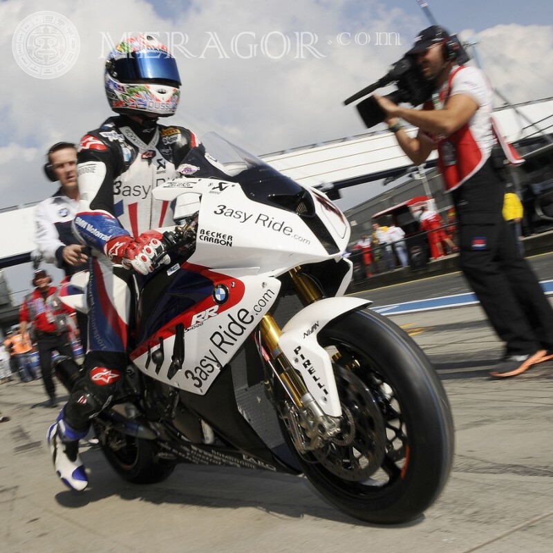 Download da foto do avatar de corrida em motocicletas Velo, Motorsport  Transporte Raça