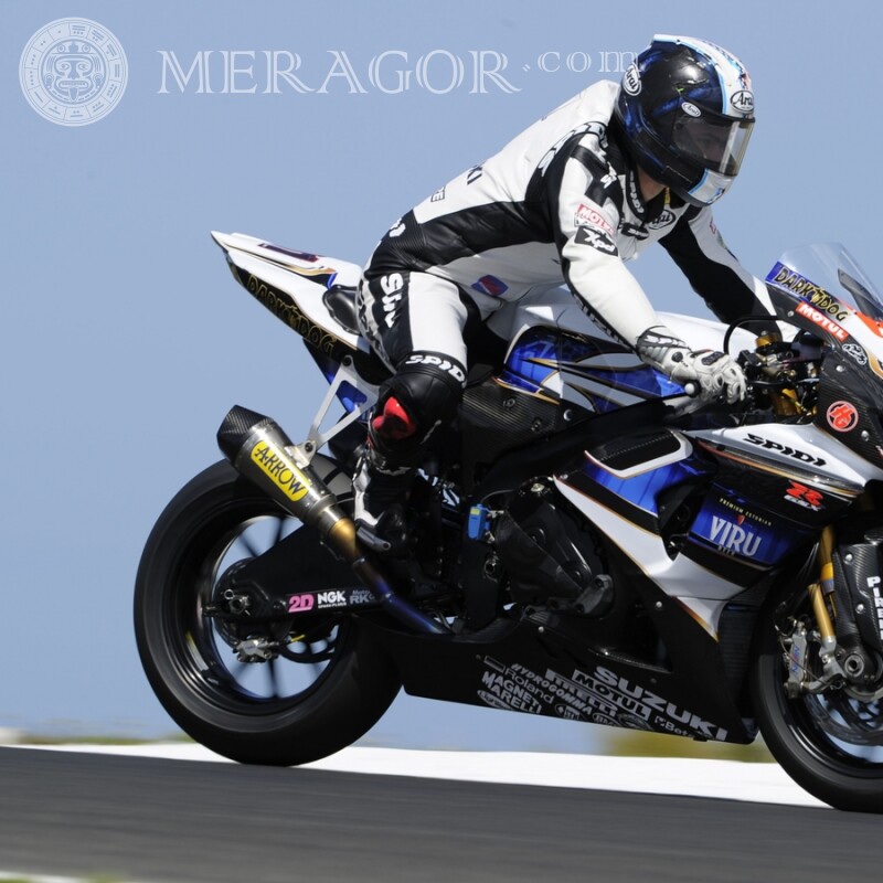 Download a photo of a motobike on an avatar for a guy Velo, Motorsport Transport