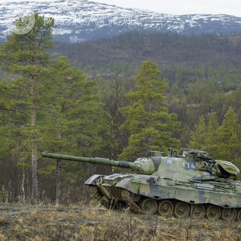 Download Tank Foto für Avatar kostenlos für einen Kerl Militärische Ausrüstung Transport