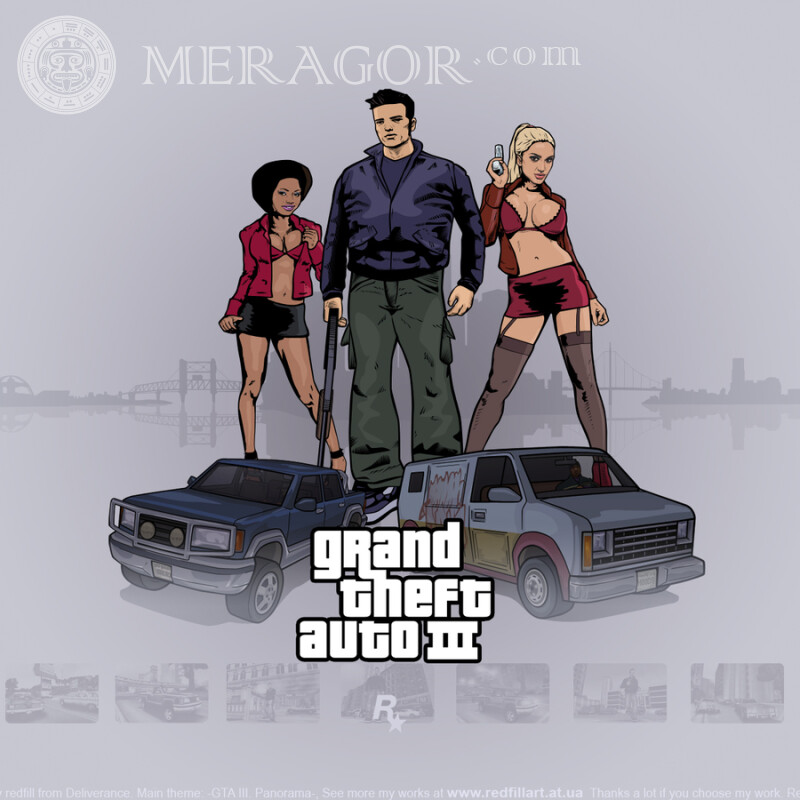 Завантажити картинку з гри Grand Theft Auto Grand Theft Auto Всі ігри