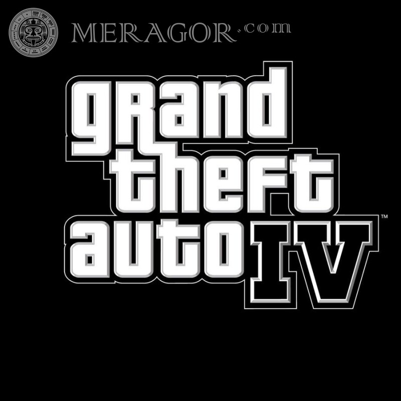 Download the logo from the game Grand Theft Auto for free for a guy Grand Theft Auto All games