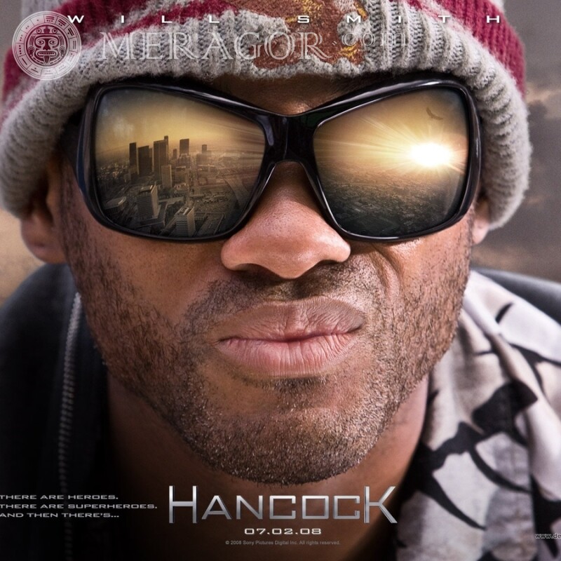 Hancock no avatar Dos filmes