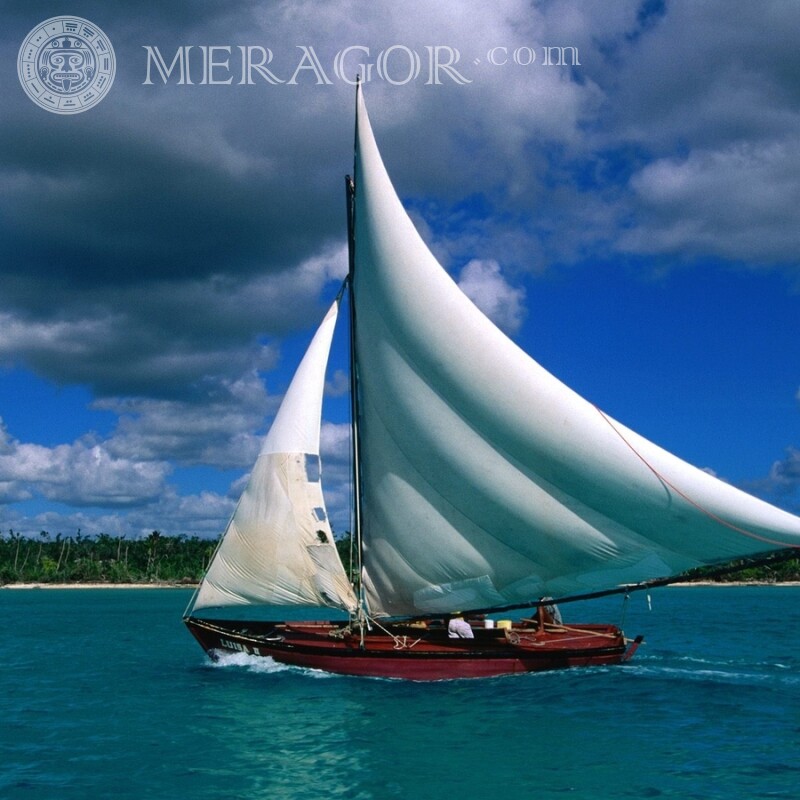 Download yacht photo for avatar for free Transport