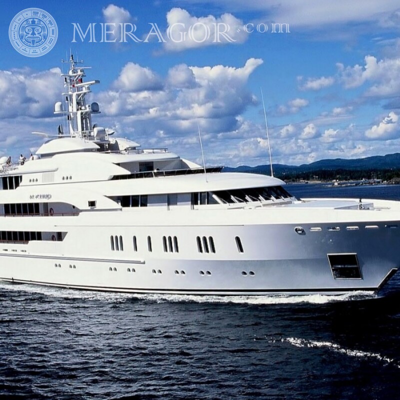 Download yachts photo to your profile picture Transport