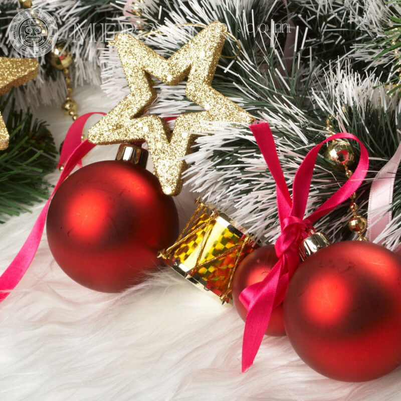 Foto de brinquedos de Natal para download de avatar | 0 Feriados Para o ano novo